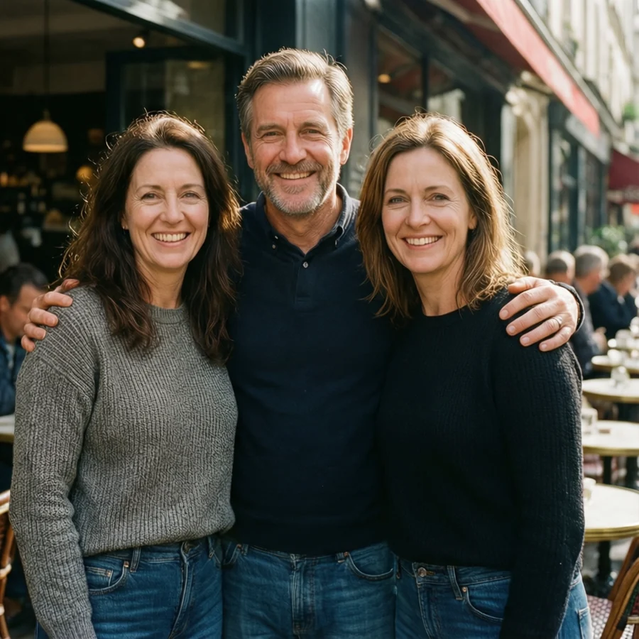 Original photo - Group of three