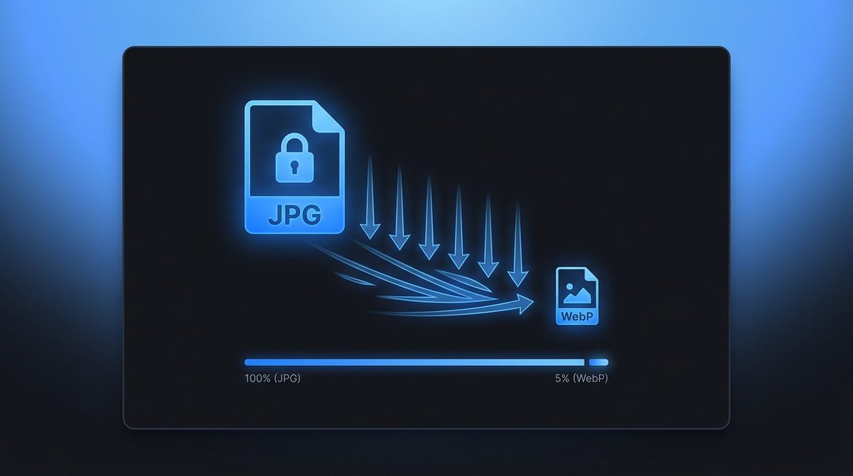Smaller Files, Identical Quality