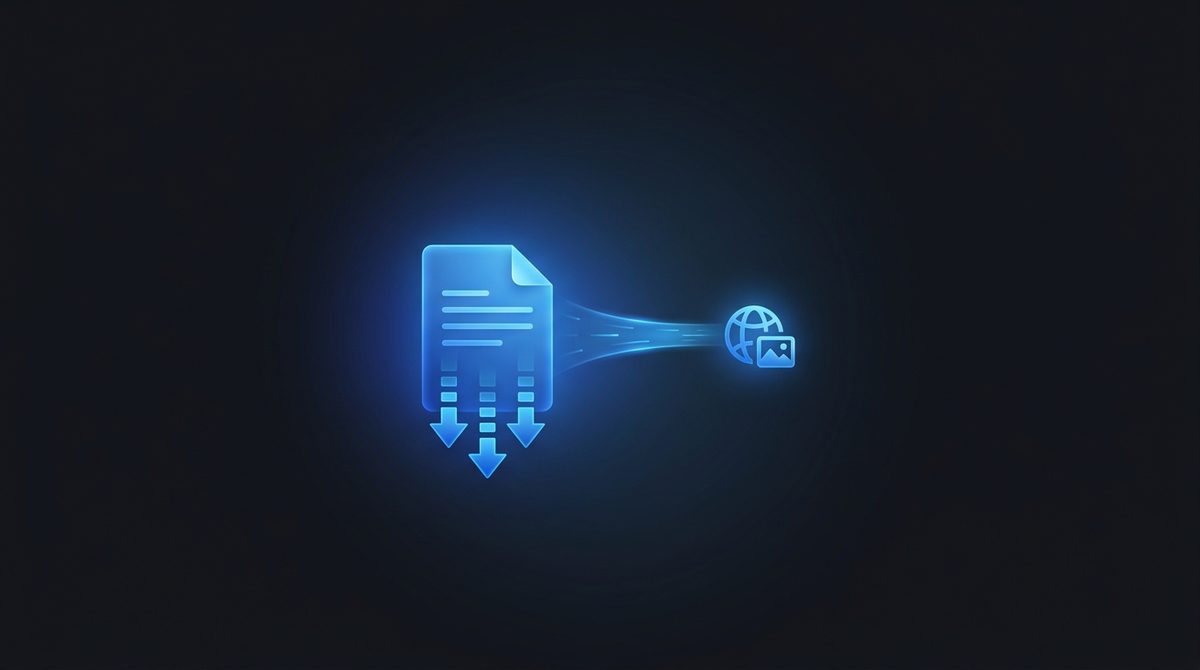 The Lightest Way To Publish A Page