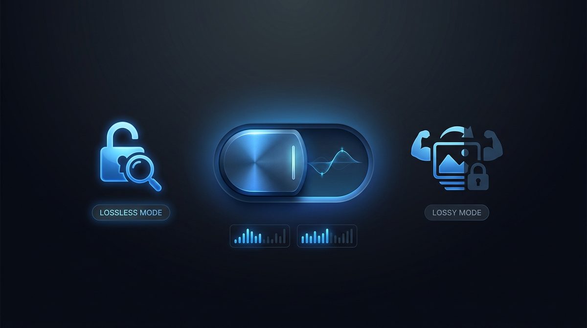Lossless Or Lossy - Your Choice