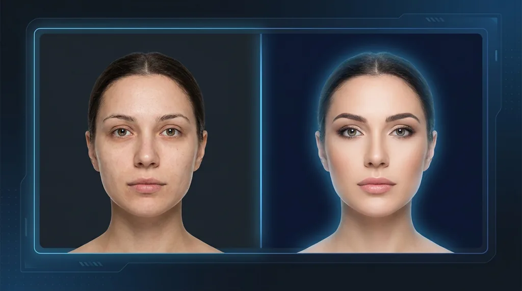 AI Makeup & Retouch examples