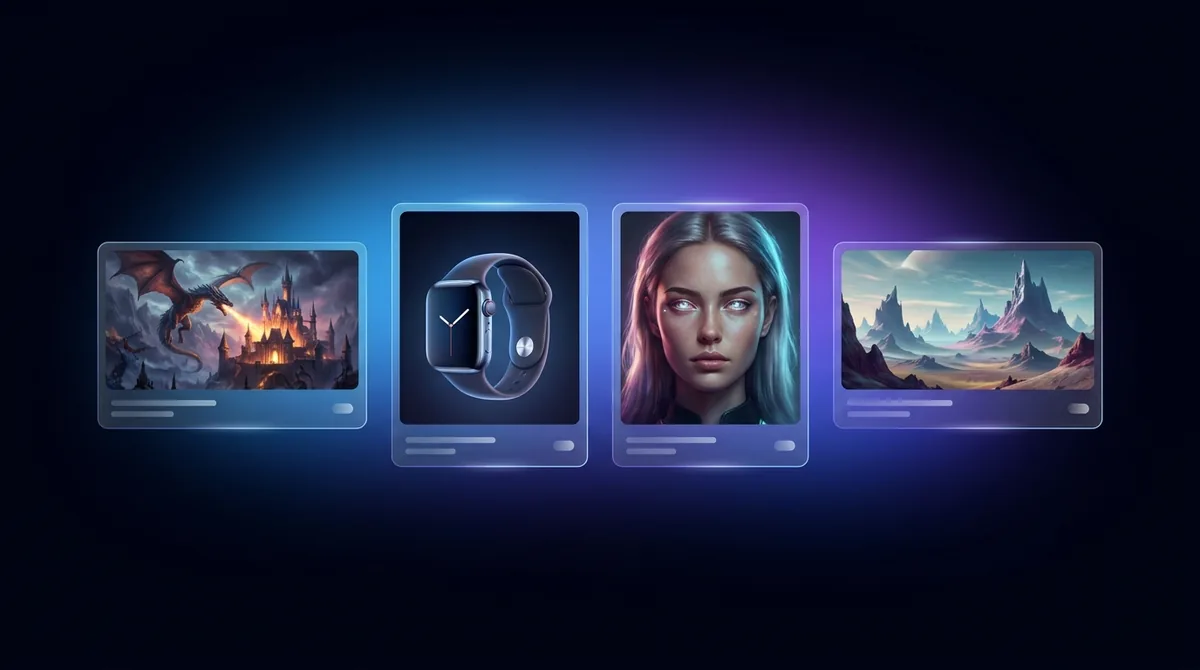 Endless AI image styles, from art to product visuals