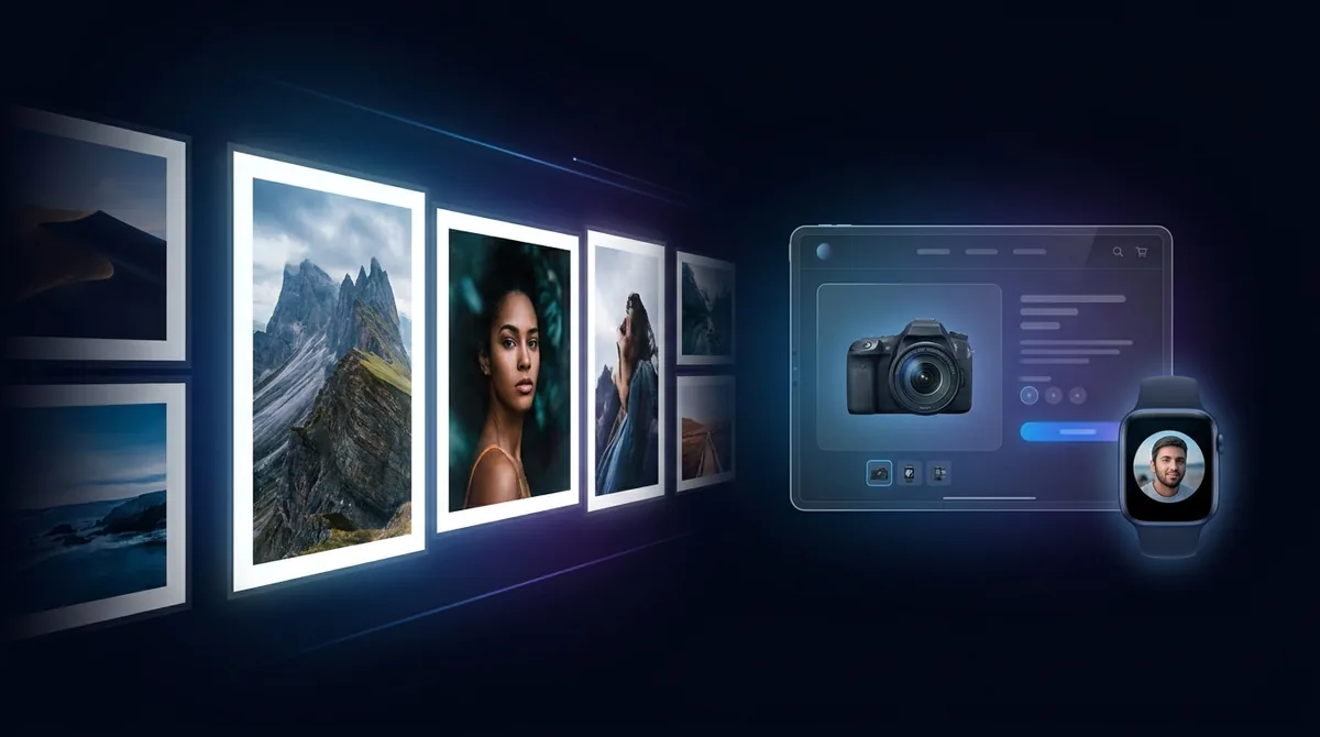 Upscaled images used for prints, e-commerce listings and profile pictures
