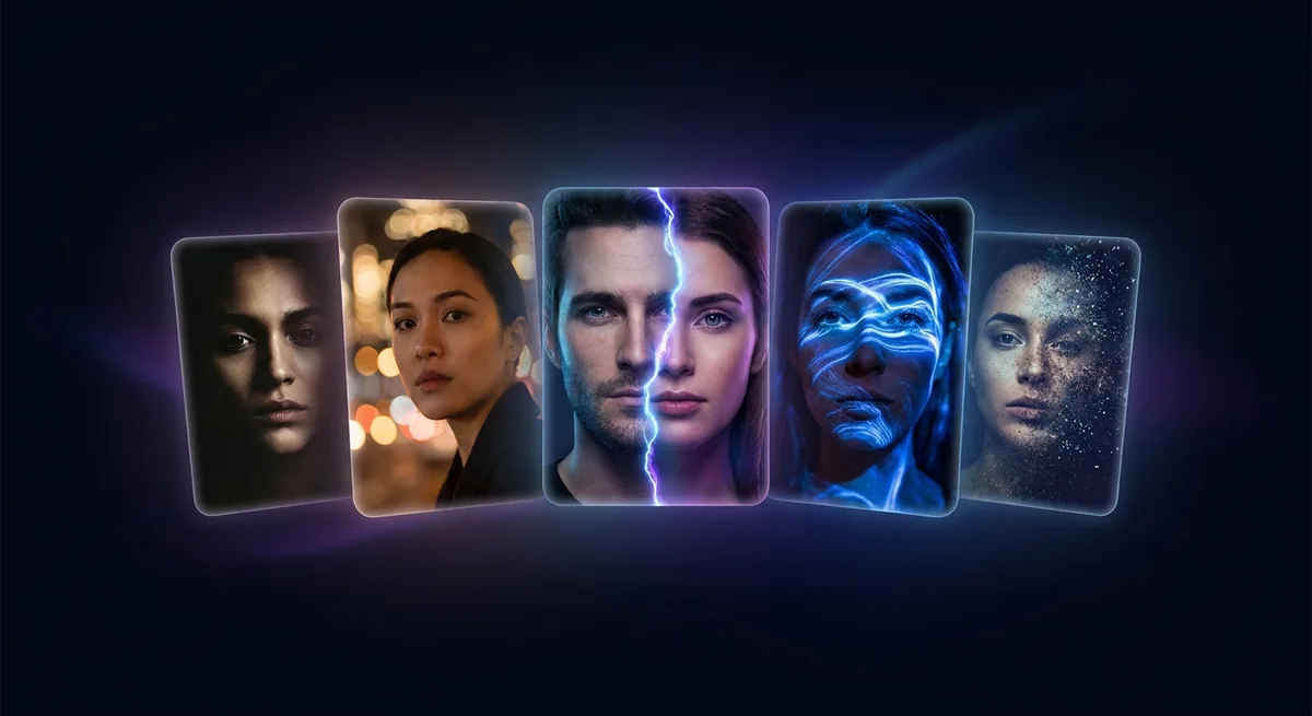AI tracking a face across every frame of an animated GIF for a consistent face swap